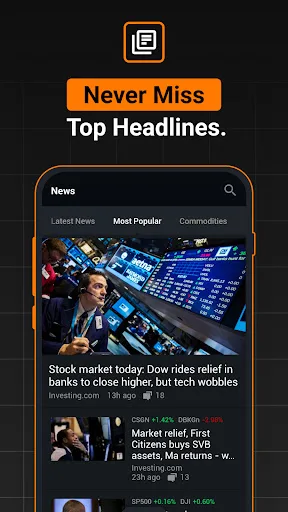 Investing.com: Stock Market Android app screenshot 6