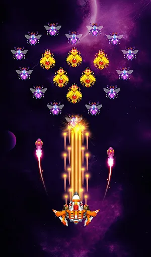 Space shooter - Galaxy attack Android app screenshot 1
