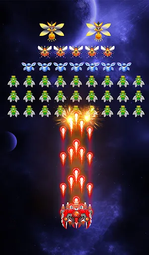 Space shooter - Galaxy attack Android app screenshot 2