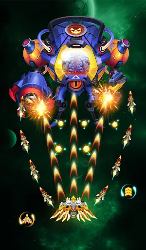 Space shooter - Galaxy attack Android app screenshot 3