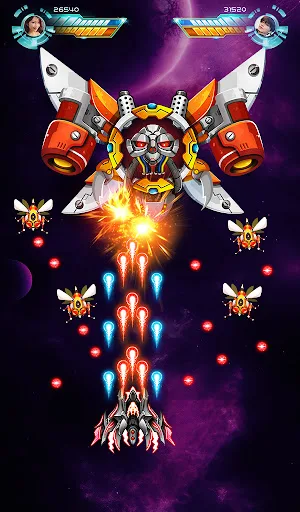 Space shooter - Galaxy attack Android app screenshot 4