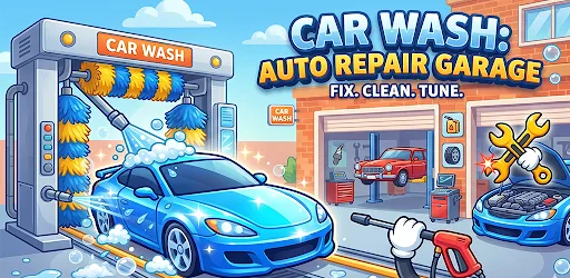 Car Wash Simulator Auto Repair Android app screenshot 1
