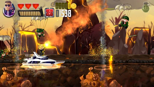 Ramboat - Offline Action Game Android app screenshot 2