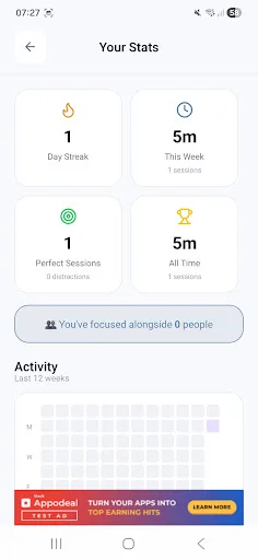 Gentle Focus - ADHD Pomodoro Android app screenshot 5