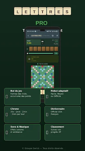 Lettres Pro Android app screenshot 3
