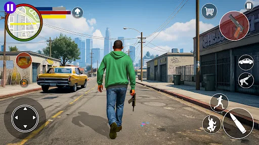 Grand Gangster City Sim Game Android app screenshot 1