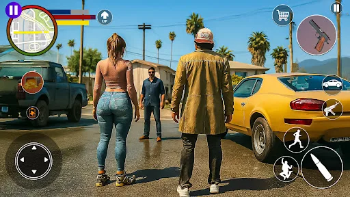 Grand Gangster City Sim Game Android app screenshot 5