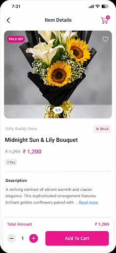 Gifty Buddy Android app screenshot 3