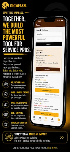 GigWeasel Android app screenshot 6