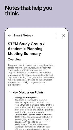 Notability: AI Note Workspace Android app screenshot 2