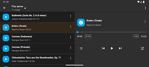 Simple Music Player Android app screenshot 5