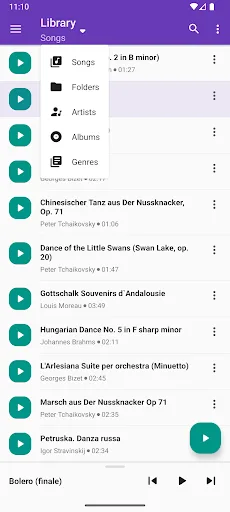 Simple Music Player Android app screenshot 6