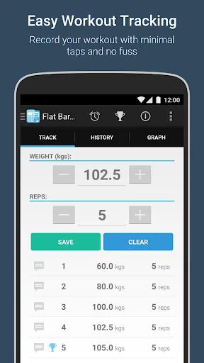 FitNotes - Gym Workout Log Android app screenshot 2