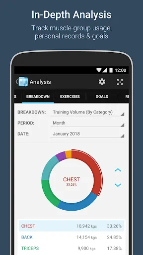 FitNotes - Gym Workout Log Android app screenshot 5