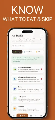 Anti-Inflammatory Diet: Calmi Android app screenshot 3