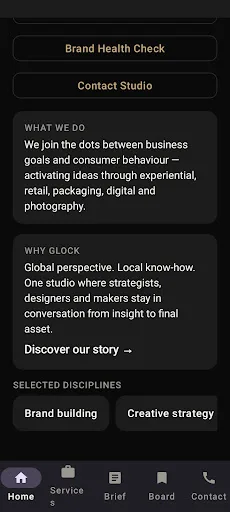Glock Limited Android app screenshot 2