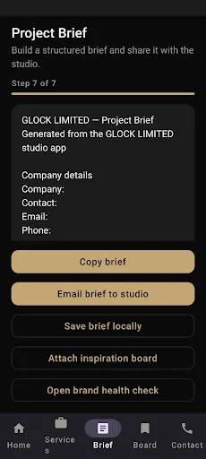 Glock Limited Android app screenshot 3