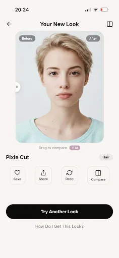 GlowTwn: AI Looks & Try-On Android app screenshot 5