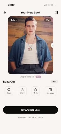 GlowTwn: AI Looks & Try-On Android app screenshot 6