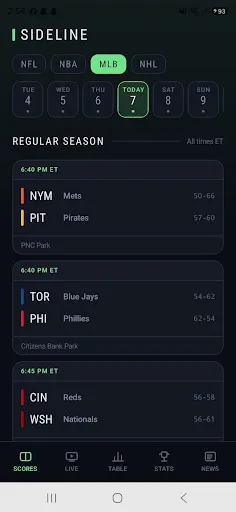 Dofu Stream NFL Live Android app screenshot 1