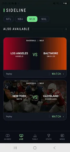 Dofu Stream NFL Live Android app screenshot 2