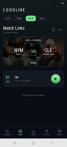 Dofu Stream NFL Live Android app screenshot 3