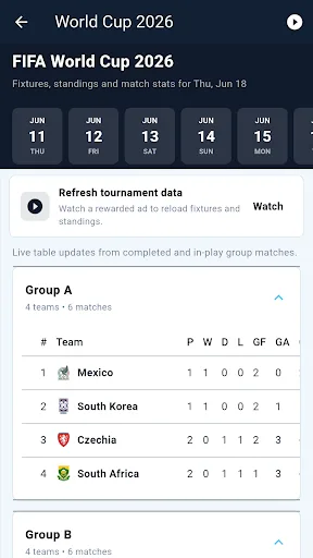 GoalNow: Live Soccer Scores Android app screenshot 3