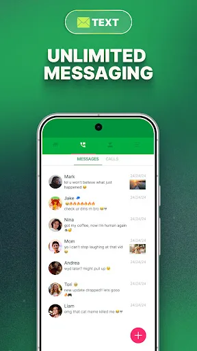textPlus: Text Message + Call Android app screenshot 5