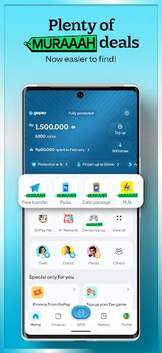 GoPay: Transfer, Payment, QRIS Android app screenshot 1