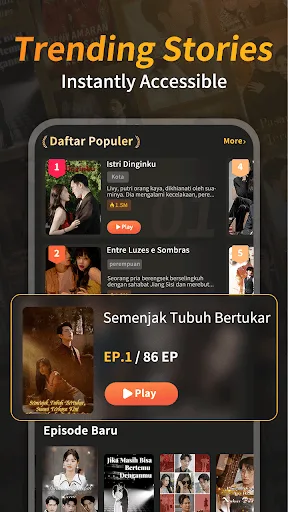Gold Drama Android app screenshot 2