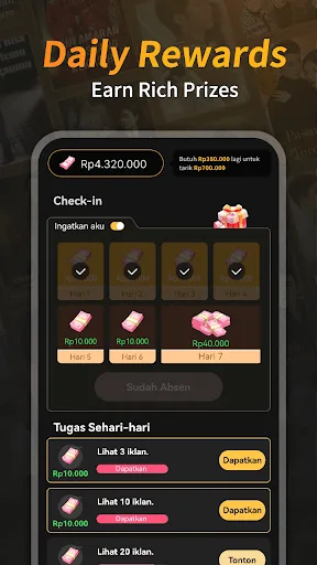 Gold Drama Android app screenshot 4