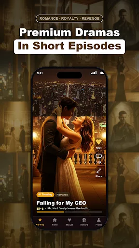 GoldenSaga: Cinematic Drama Android app screenshot 1