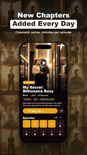 GoldenSaga: Cinematic Drama Android app screenshot 2