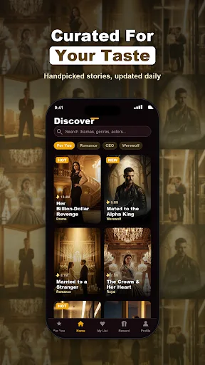 GoldenSaga: Cinematic Drama Android app screenshot 3