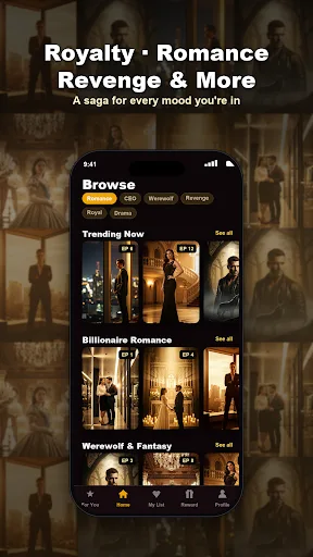GoldenSaga: Cinematic Drama Android app screenshot 4