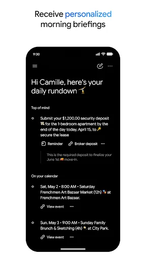 Google Gemini Android app screenshot 6