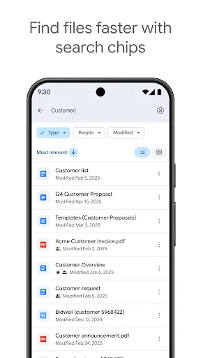 Google Drive Android app screenshot 2