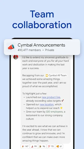 Google Chat Android app screenshot 3