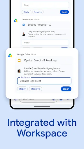 Google Chat Android app screenshot 5