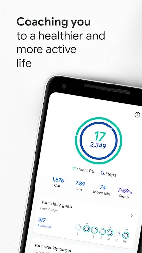 Google Fit: Activity Tracking Android app screenshot 1