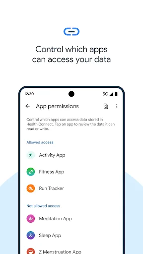Health Connect Android app screenshot 3