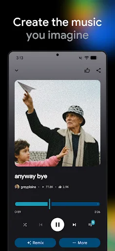 Google Flow Music Android app screenshot 2