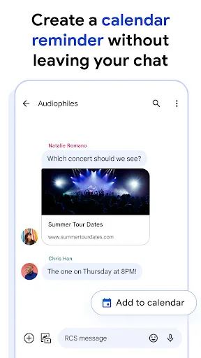 Google Messages Android app screenshot 6