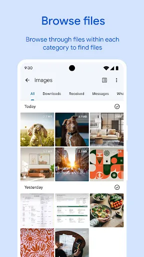 Files by Google Android app screenshot 2