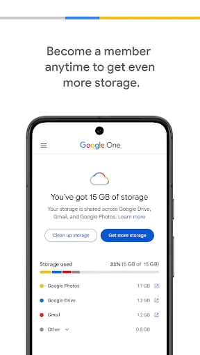 Google One Android app screenshot 3