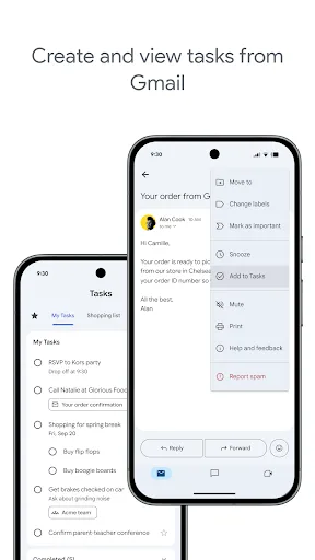Google Tasks Android app screenshot 3