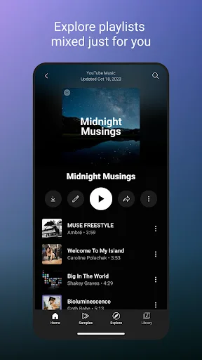 YouTube Music Android app screenshot 5