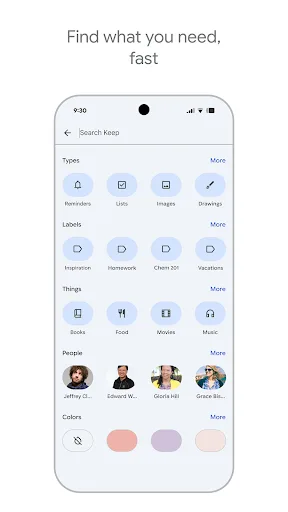 Google Keep - Notes and lists Android app screenshot 4