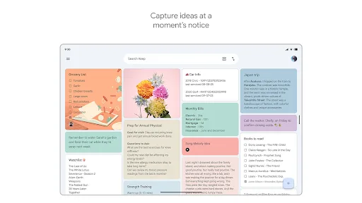 Google Keep - Notes and lists Android app screenshot 5