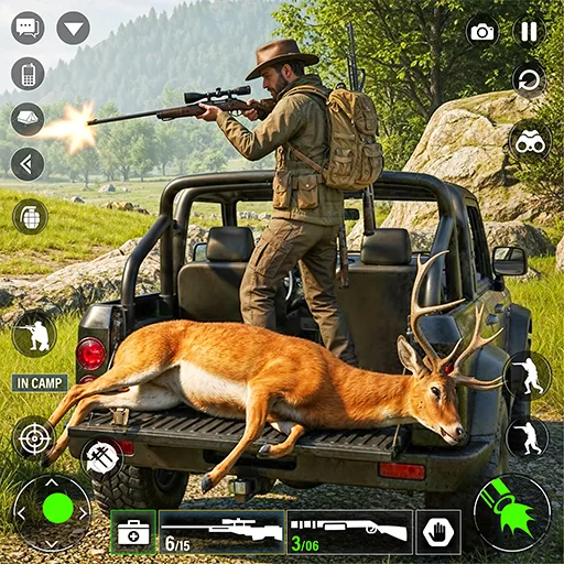 Animal Hunting Clash: Gun Game Android app icon
